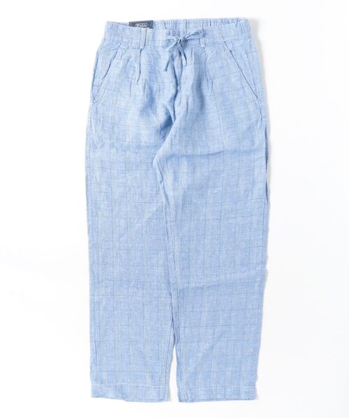 パンツ Lateef リラックス フィット リネン パンツ メンズの画像