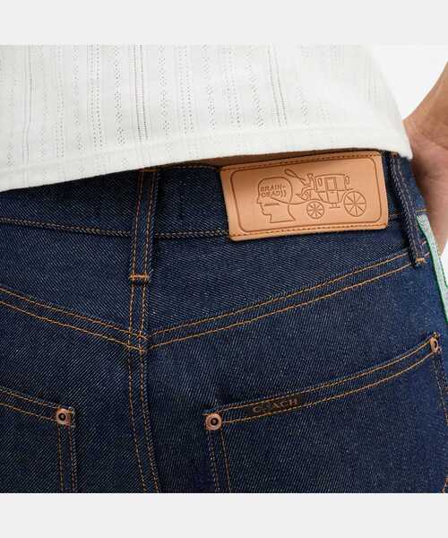COACH（コーチ） ハーフパンツ ワイドパンツ ジーンズ デニム デニム