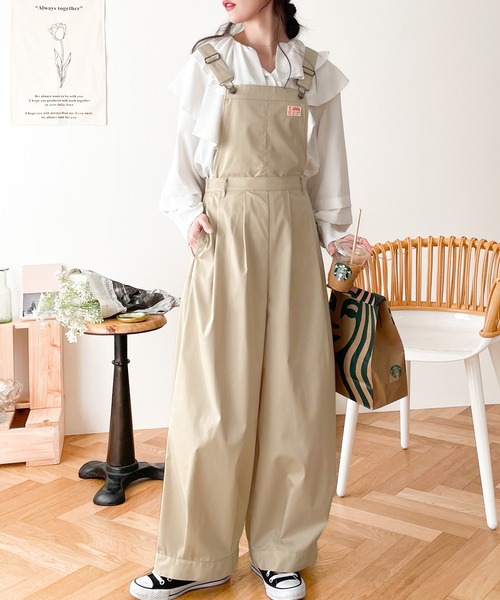 Java オーバーオール LARGE ベージュ レディース : ZOZOTOWN Yahoo!店
