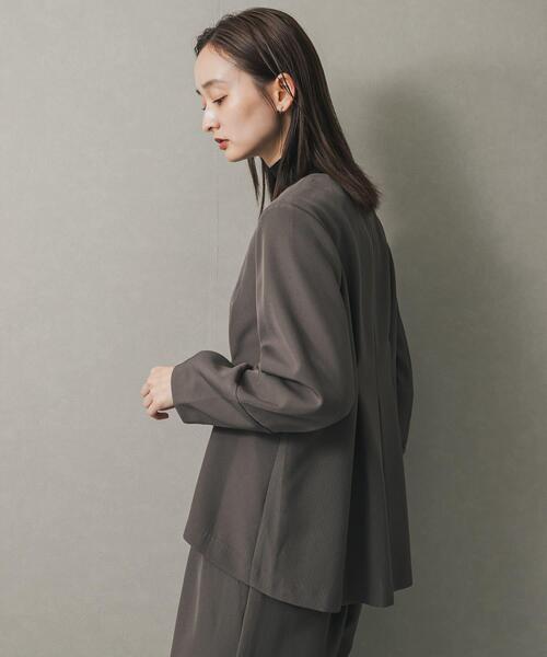 「SENSE OF PLACE by URBAN RESEARCH」 セットアップ MEDIUM グレー レディース_画像9
