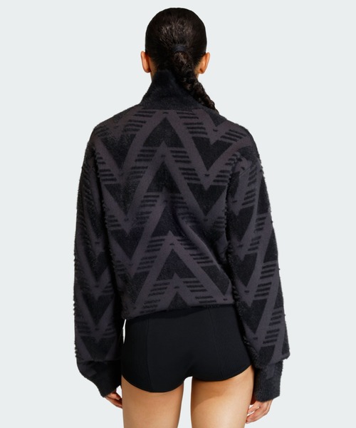 adidas（アディダス） トレーナー スウェット ニット ハーフジップ