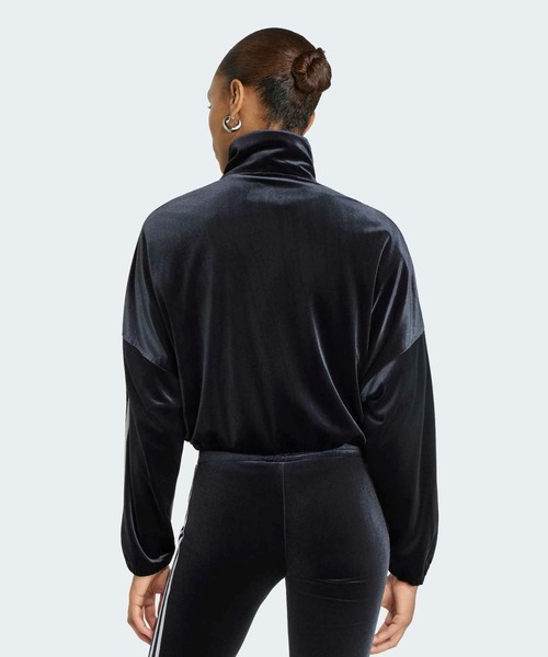 adidas（アディダス） ジャージ ルーシュ＆リボン トラックトップ