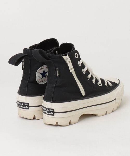 「CONVERSE」 ハイカットスニーカー 23.5cm ブラック レディース_画像2