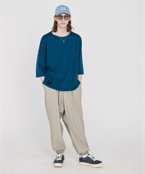 「VIRGOwearworks」 イージーパンツ 3 オリーブドラブ メンズ_画像7