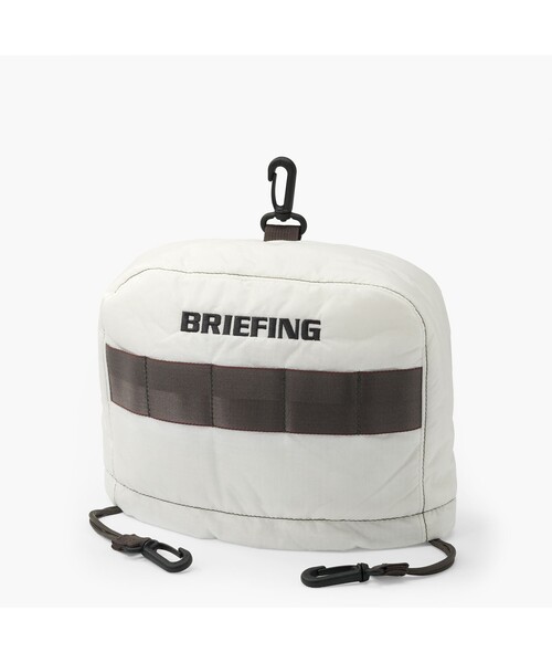 BRIEFING キャディバッグ（色：ホワイト系）｜ゴルフ用バッグ｜ゴルフ