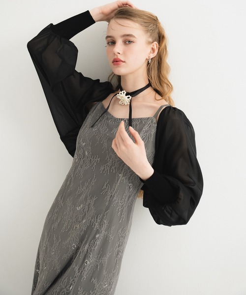 「Dorry Doll」 ボレロ M グレー レディース_画像5