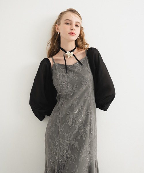 「Dorry Doll」 ボレロ M グレー レディース_画像6