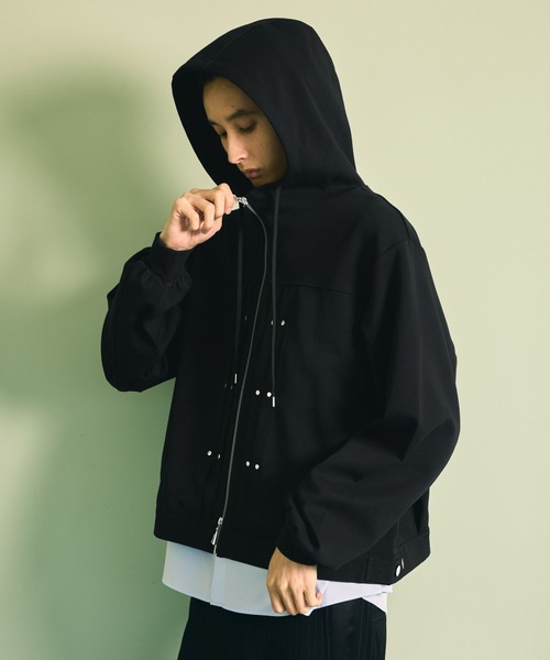 HARE（ハレ） パーカー 「SET UP対応」トラッカードッキングZIP