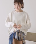 tシャツ ロングスリーブコクーンプルオーバー ...の詳細画像1
