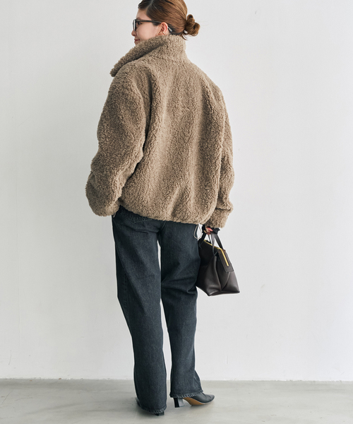 Spick＆Span（スピック アンド スパン） ブルゾン アウター ボア