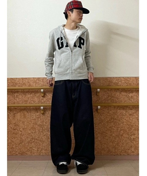 GAP（ギャップ） パーカー GAPロゴ フルジップパーカー(ユニセックス