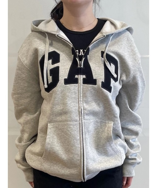 GAP（ギャップ） パーカー GAPロゴ フルジップパーカー(ユニセックス
