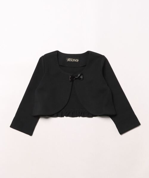 nino（ニノ） カーディガン 裾フリルボレロ キッズ 子供服 女の子