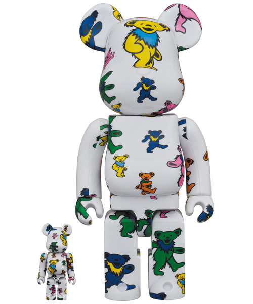 フィギュア BE@RBRICK GRATEFUL DEAD 100％ ＆ 400％ (DANCING BEAR)