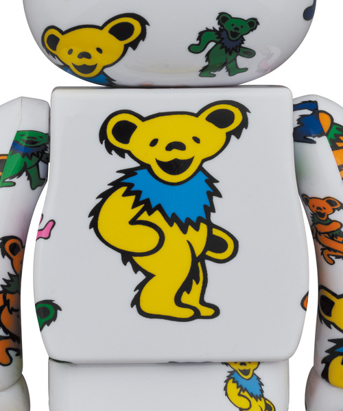 フィギュア BE@RBRICK GRATEFUL DEAD 100％ ＆ 400％ (DANCING BEAR)_4