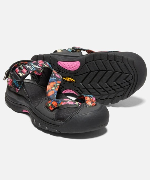【新品未使用】keen × leur logette コラボサンダル　25.5 leur logette ルールロジェット キーン フラワーサンダル ＜KEEN