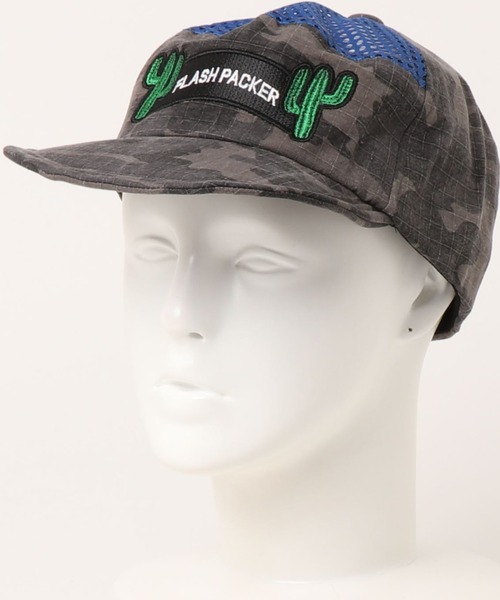 FLASH PACKER（フラッシュパッカー） メッシュキャップ キャップ 帽子