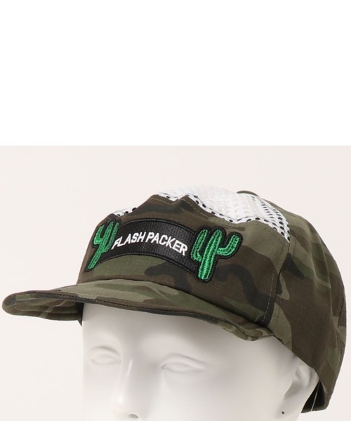 FLASH PACKER（フラッシュパッカー） メッシュキャップ キャップ 帽子