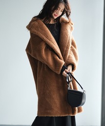 SAISON DE PAPILLON（セゾンドパピヨン） ムートンコート ボアコート