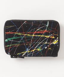 macromauro 財布 「macromauro」SPLASH WALLET RBLACK メンズ