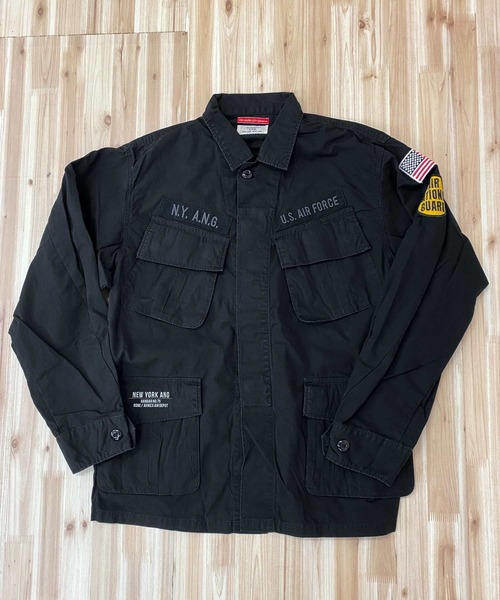 シャツ FATIGUE JACKET-A.N.G.JUNGLU- メンズ レディースの画像