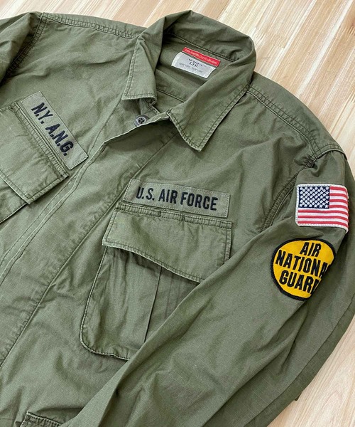 シャツ FATIGUE JACKET-A.N.G.JUNGLU- メンズ レディースの画像