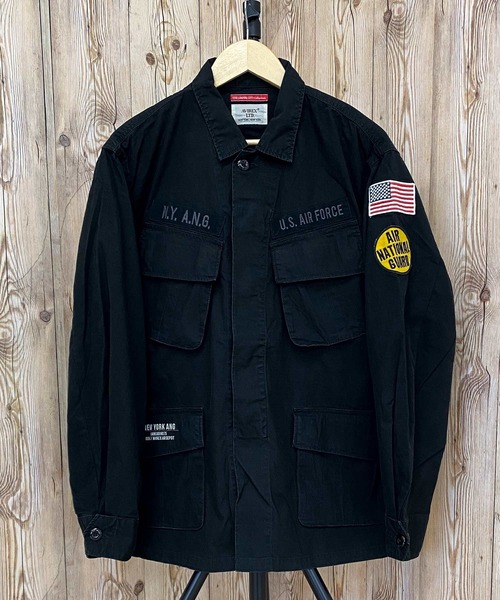 シャツ FATIGUE JACKET-A.N.G.JUNGLU- メンズ レディースの画像