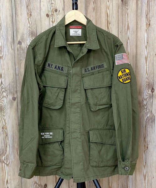 シャツ FATIGUE JACKET-A.N.G.JUNGLU- メンズ レディースの画像