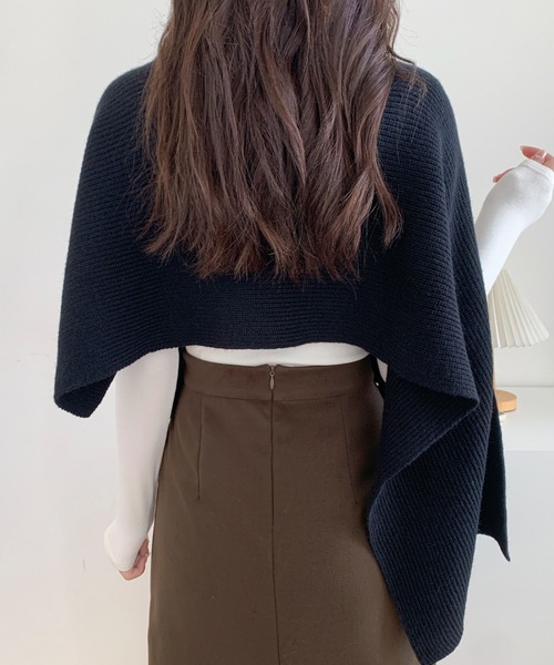 ABITOKYO（アビトーキョー） ニット セーター タートルネックケープ