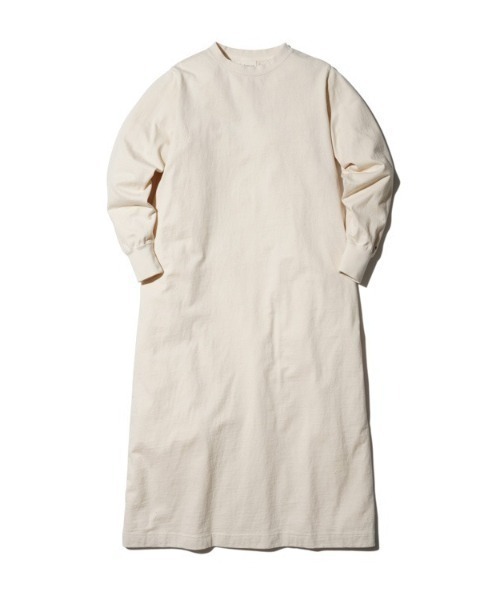 tシャツ Recycled Cotton Heavy L/S Dress レディース snow peak tシャツ Recycled Cotton Heavy L/S Dress レディース