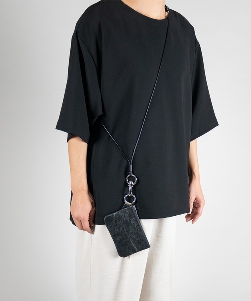 SENTI ネックレス センティ / HOOK CARABINER LEATHER STRAP