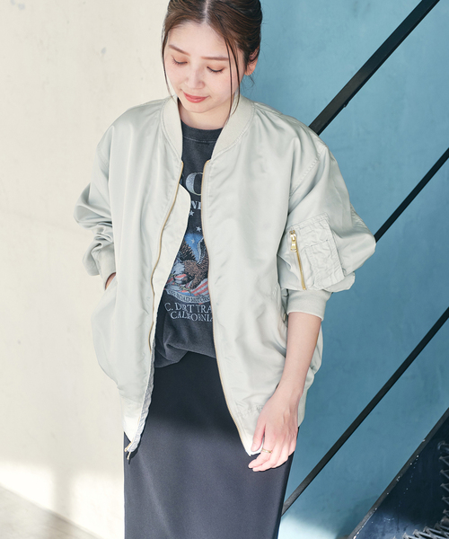 JOURNAL STANDARD ダブルジップ　MA-1 追加2》ダブルジップMA-1（MA-1）｜JOURNAL STANDARD