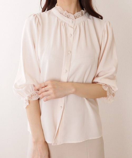 Lace Ladies（レースレディース） ブラウス シャツ 2WAY フリル