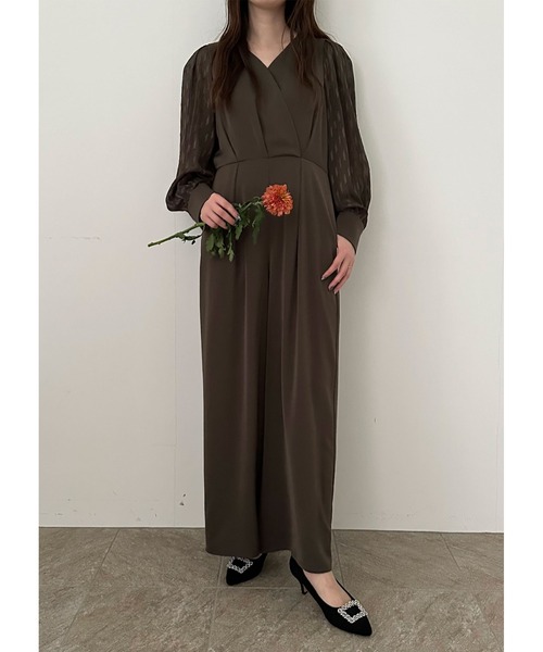 Dorry Doll パンツドレス カシュクールデザインパンツドレス