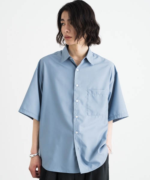 シャツ Wide silhouette HS shirt / ワイドシルエットHSシャツ メンズ レディースの画像