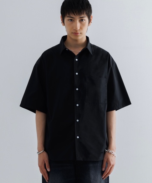 シャツ Wide silhouette HS shirt / ワイドシルエットHSシャツ メンズ レディースの画像