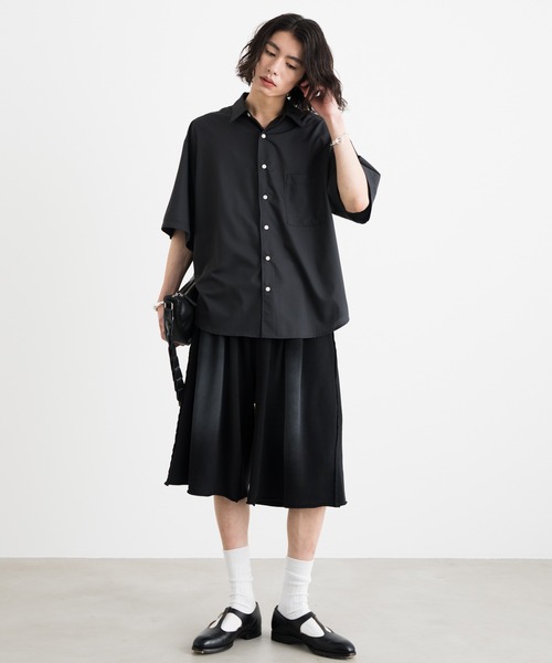 シャツ Wide silhouette HS shirt / ワイドシルエットHSシャツ メンズ レディースの画像