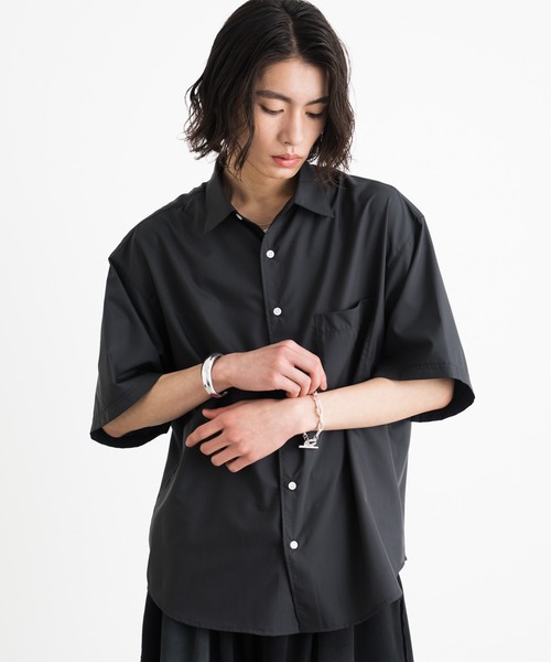シャツ Wide silhouette HS shirt / ワイドシルエットHSシャツ メンズ レディースの画像