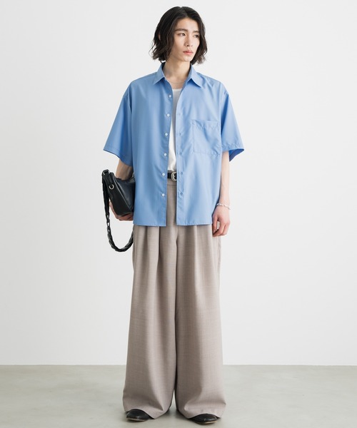 シャツ Wide silhouette HS shirt / ワイドシルエットHSシャツ メンズ レディースの画像