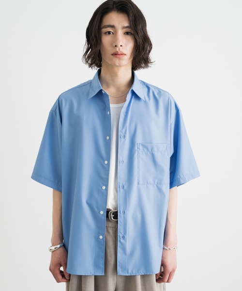 シャツ Wide silhouette HS shirt / ワイドシルエットHSシャツ メンズ レディースの画像
