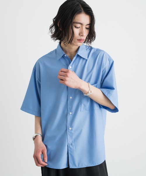 シャツ Wide silhouette HS shirt / ワイドシルエットHSシャツ メンズ レディースの画像
