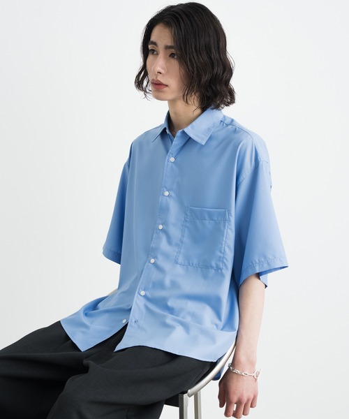 シャツ Wide silhouette HS shirt / ワイドシルエットHSシャツ メンズ レディースの画像