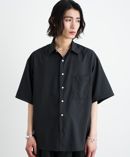 シャツ Wide silhouette HS shirt / ワイドシルエットHSシャツ メンズ レディースの画像