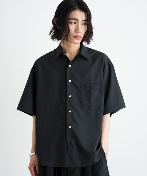 シャツ Wide silhouette HS shirt / ワイドシルエットHSシャツ メンズ レディースの画像