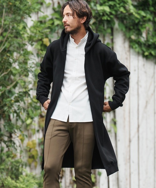 ジャケット・アウター lawgy shaggy accent button jacket coat NWT Jack & Jones Men's E. Montgo Dark Gray Long Blazer