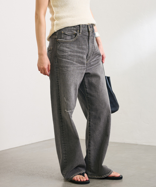 FRAMeWORK ≪追加・ベストセラー≫デニムストレートパンツ FRAMeWORK（フレームワーク） ジーンズ デニム デニムパンツ 「追加