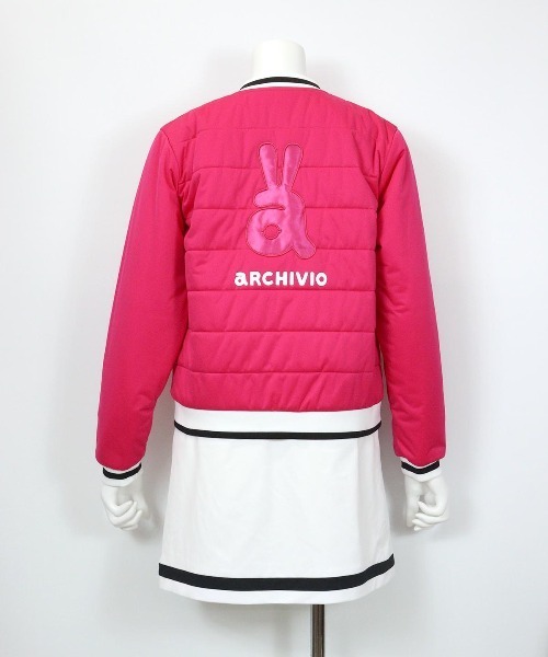 archivio ブルゾン アウター 「LADIES」撥水保温中わたジップ