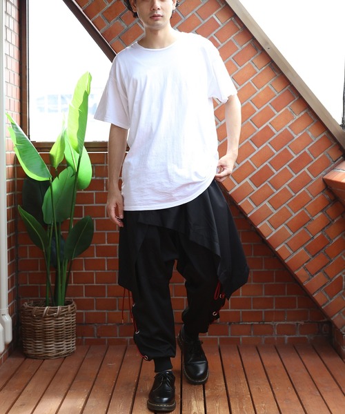 8 パンツ スカート付きサルエルパンツ メンズ レディース : ZOZOTOWN