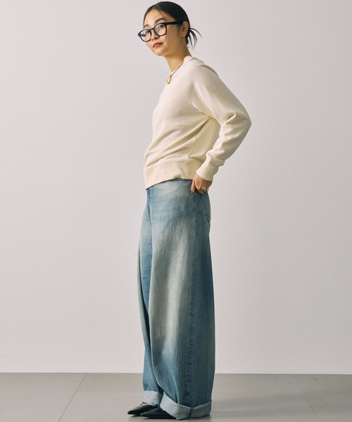 【BABYRONE 】スウェット 楽天市場】【SALE／50%OFF】コンパクト裏毛ロゴプルオーバー