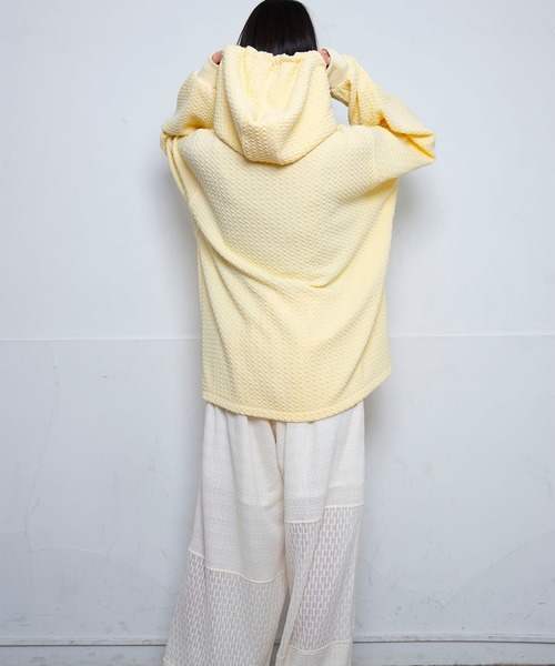 Nora Lily（ノラリリー） パーカー 「Nora Lily」Half-ZIP Hoodie